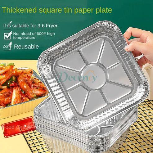 10 Pcs aluminum foil Air Fryer