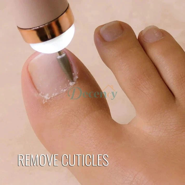Rechargeable Salon Nail Filer Kit - Decency