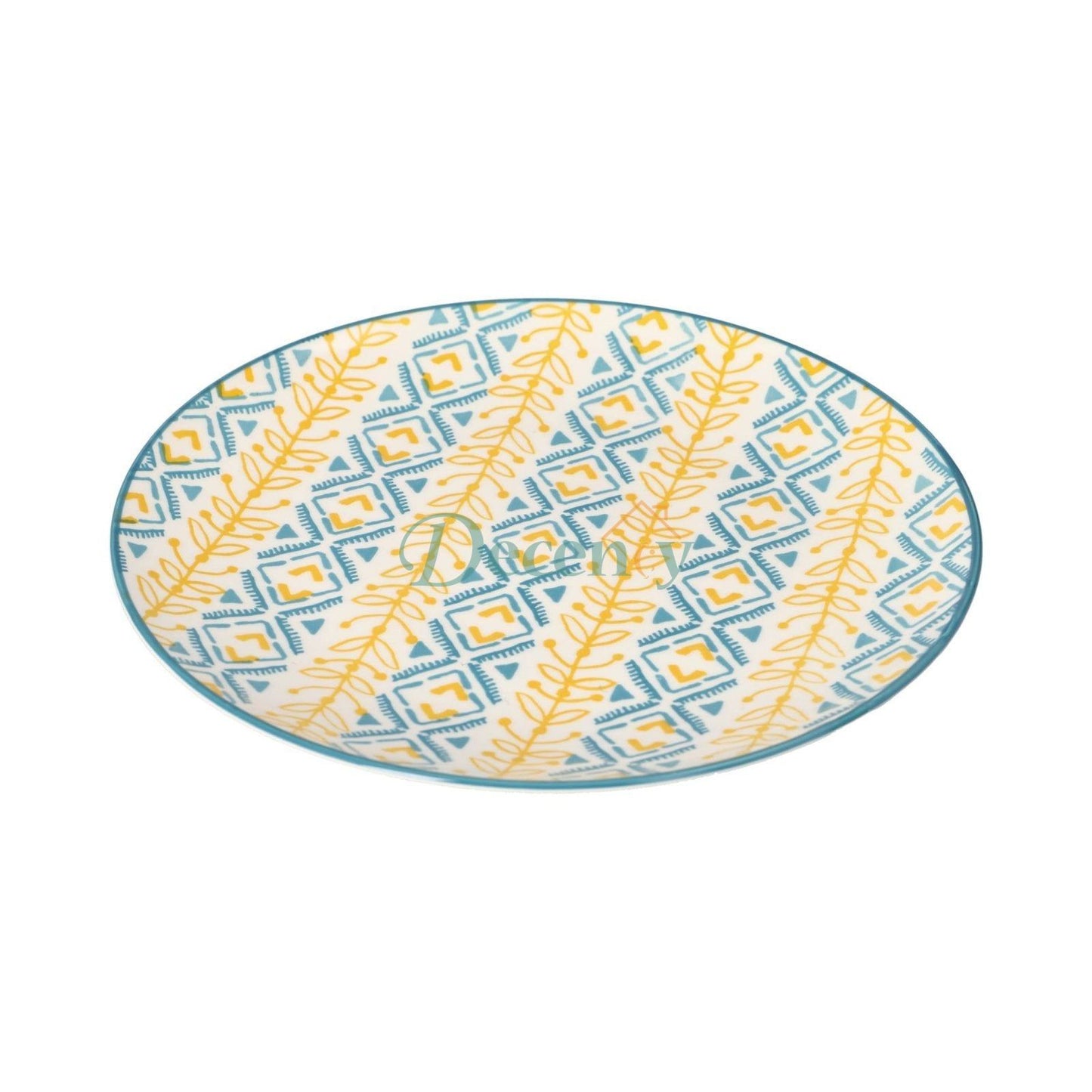 Danny Home Bohemian Design Ceramic Side Plate 22cm
