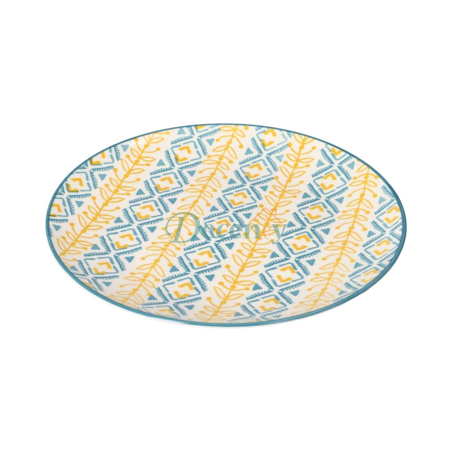 Danny Home Bohemian Design Ceramic Side Plate 22cm