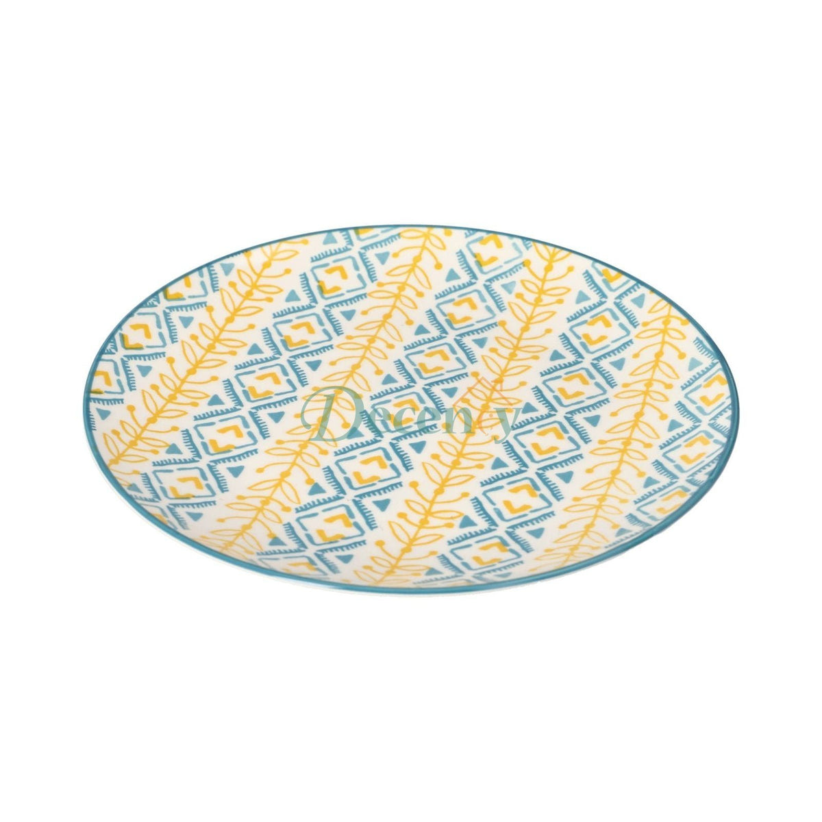 Danny Home Bohemian Design Ceramic Side Plate 22cm