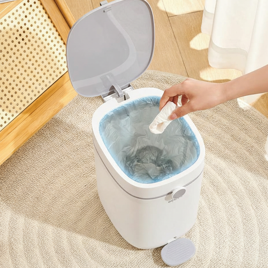 Ecoco 12L Smart Pedal Dustbin - Modern Trash Can