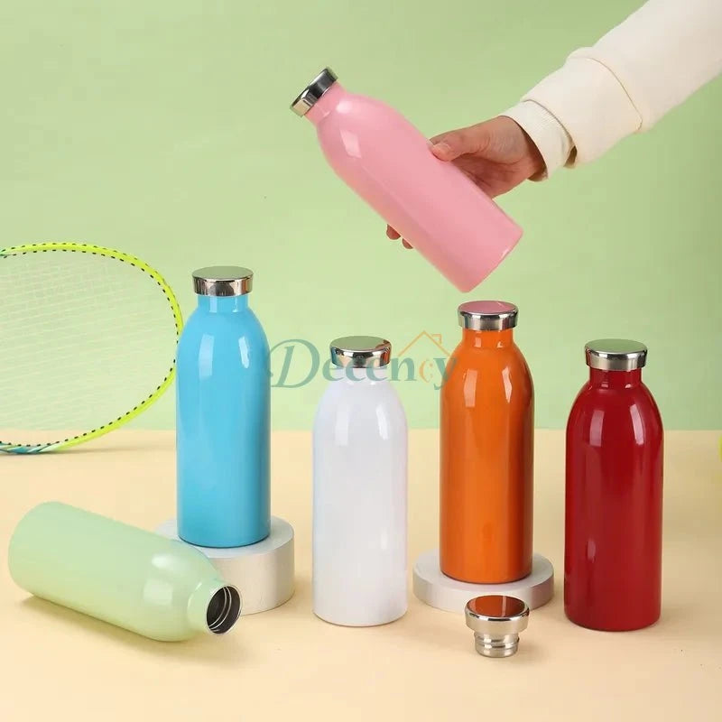 500ml Insulated Stainless Steel Water Bottle - Leakproof & BPA Free