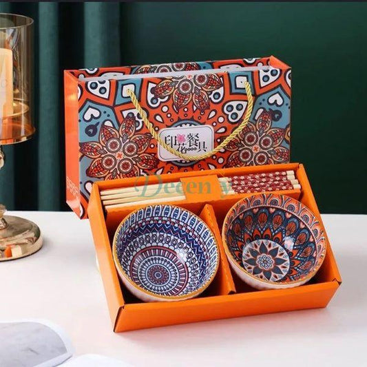 2 Pcs Premium Ceramic Bowl Set