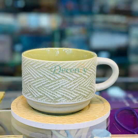 Danny Home™ 6 Pcs Colorful Cup & Saucer Set