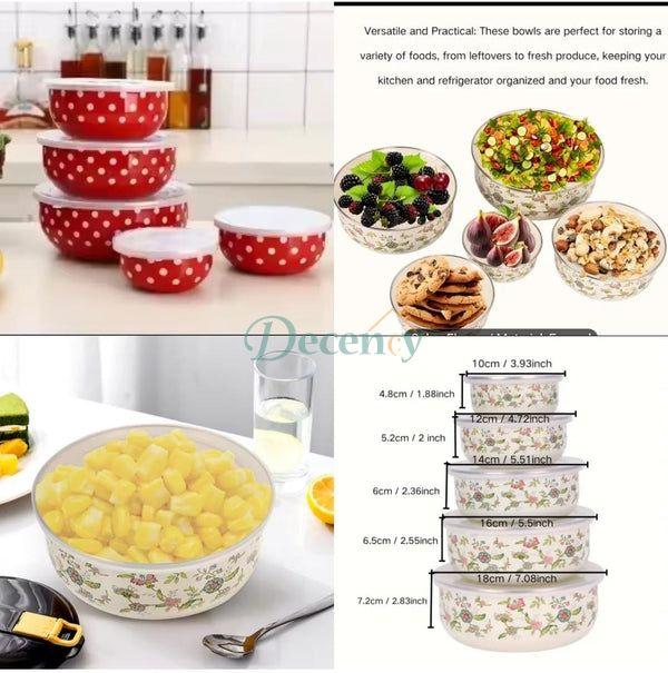 Stainless steel 5Pcs New Bowl Set