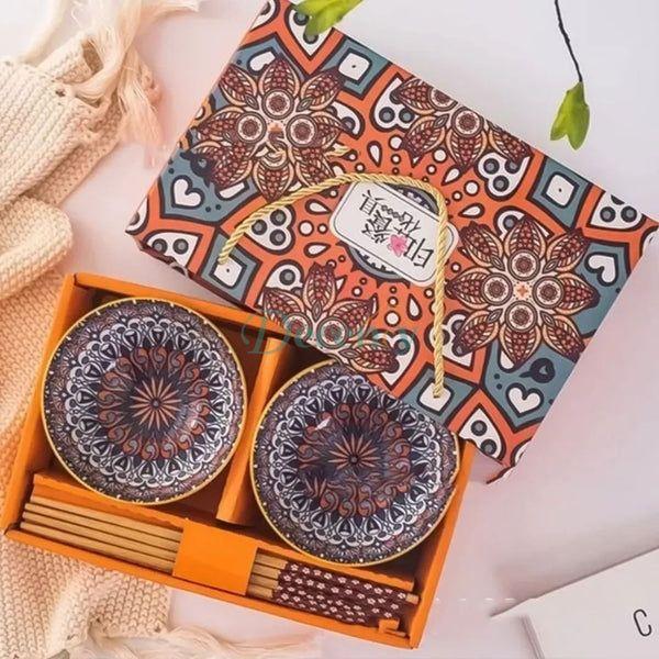 2 Pcs Premium Ceramic Bowl Set