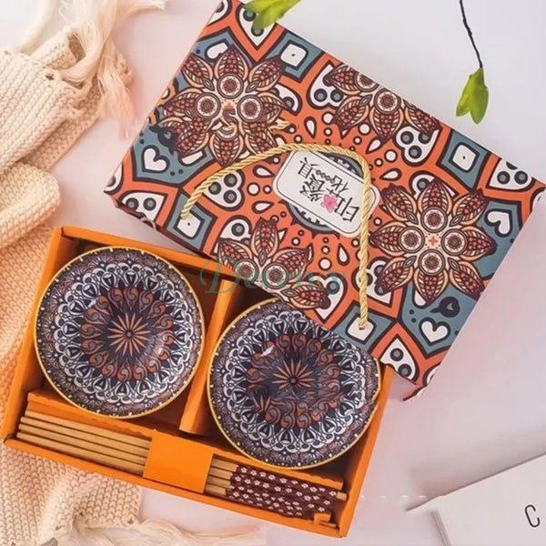 2 Pcs Premium Ceramic Bowl Set
