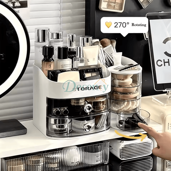 Cosmetics Vanity Storage Organizer with Drawer