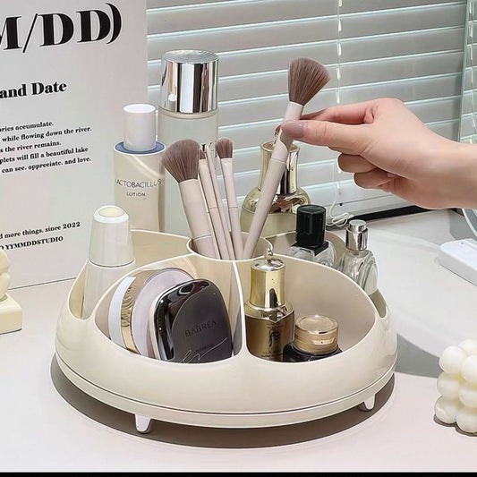 360 Rotating Makeup Organizer & Cosmetic Holder Tray