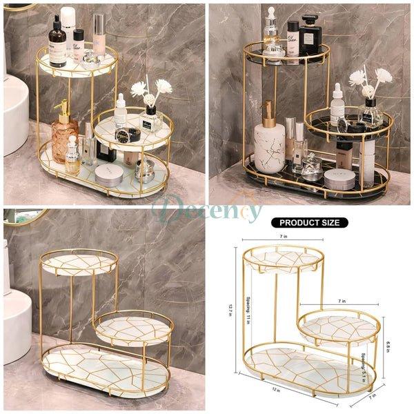 3-Tier Golden Vanity Stand