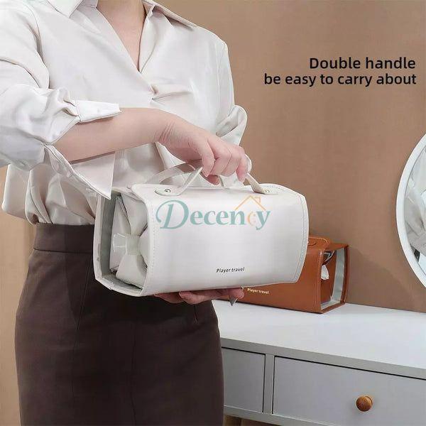 Foldable Large Capacity Travel Cosmetic Bag