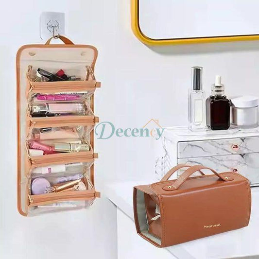 Foldable Large Capacity Travel Cosmetic Bag