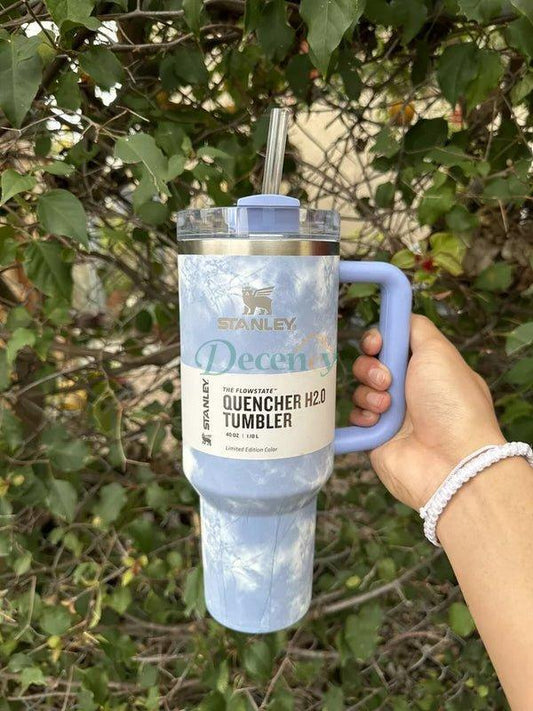 Stanley Quencher H2.0 Tumbler 40 oz -Ocean Tie Dye