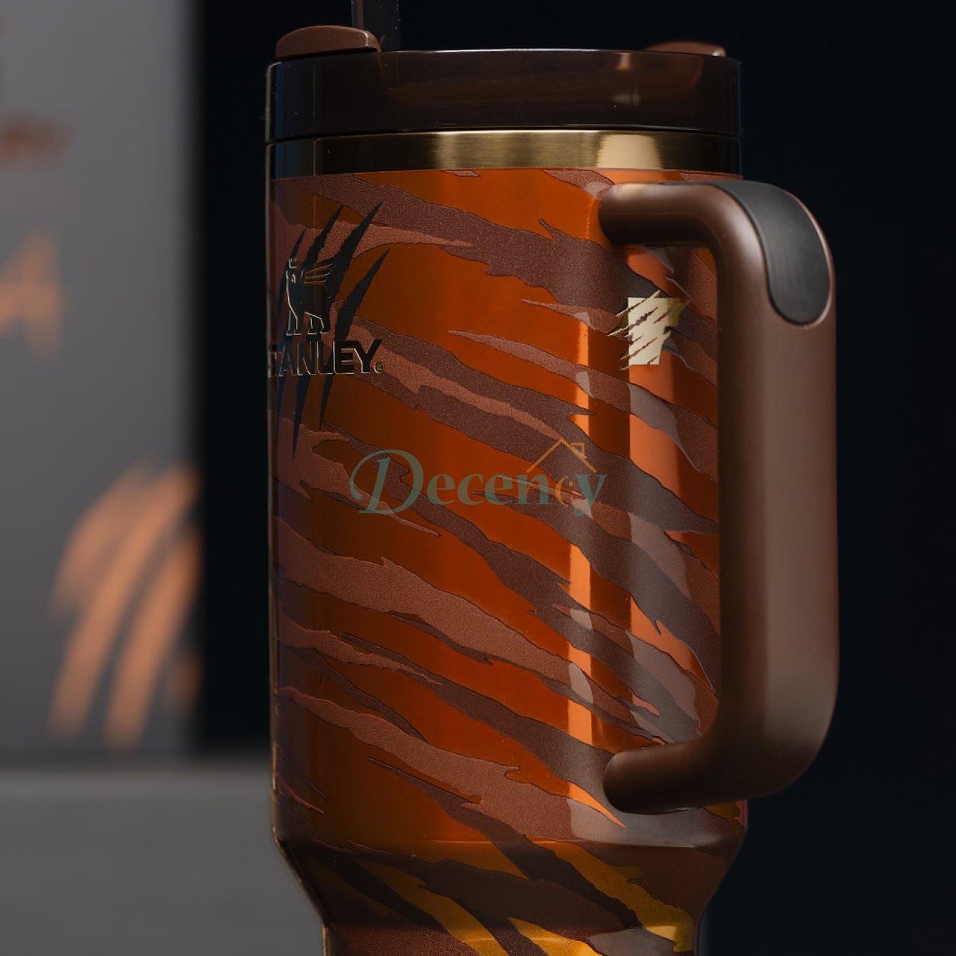 Stanley x Tyla Tiger 40oz Limited Edition Quencher H2.0 Flowstate Tumbler