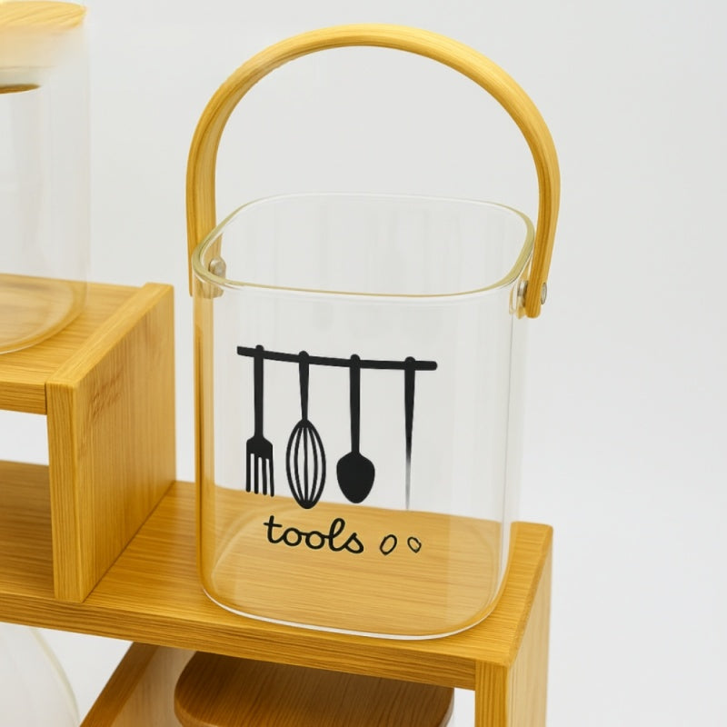 BambooNest 9-Piece Kitchen Organizer Set