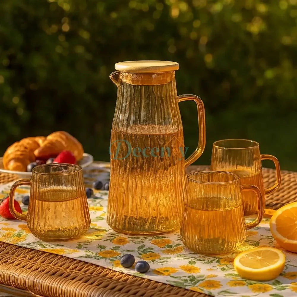 Warm Aura 5-Piece Drinkware Set