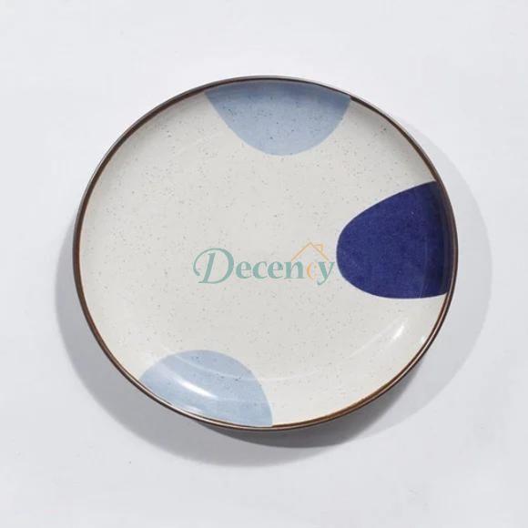 Danny Home Ceramic Dinner Plate (8.75 Inch )