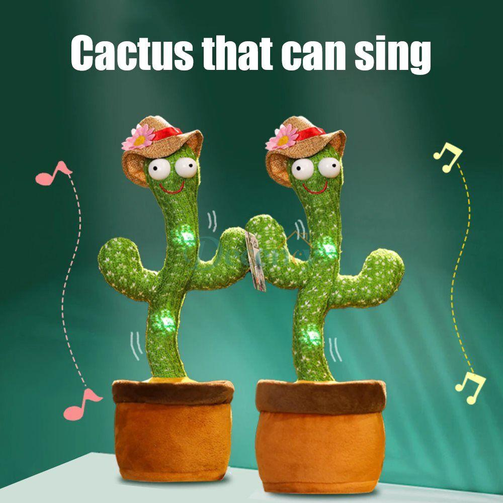 Cute Dancing and Talking Cactus Toy - Decency