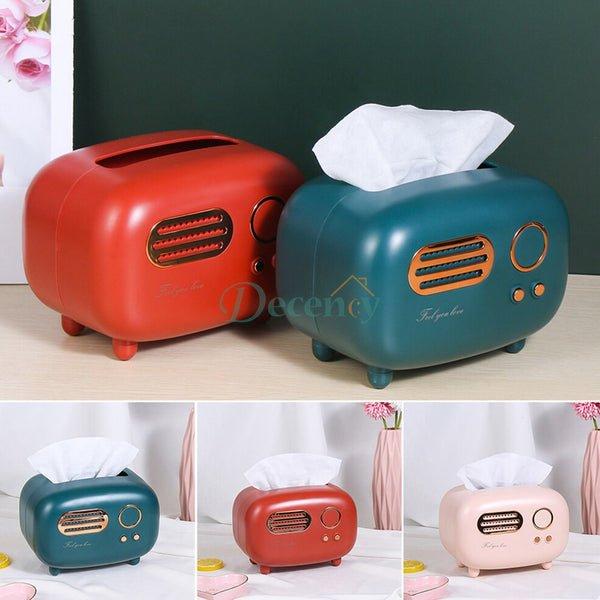 Radio Style Tissue Box - Decency