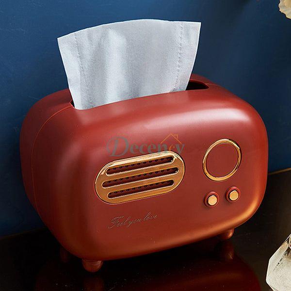 Radio Style Tissue Box - Decency