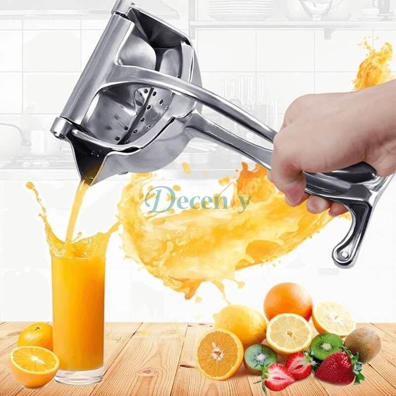 STAINLESS STEEL MANUAL FRUIT JUICER / SQUEEZER - Decency