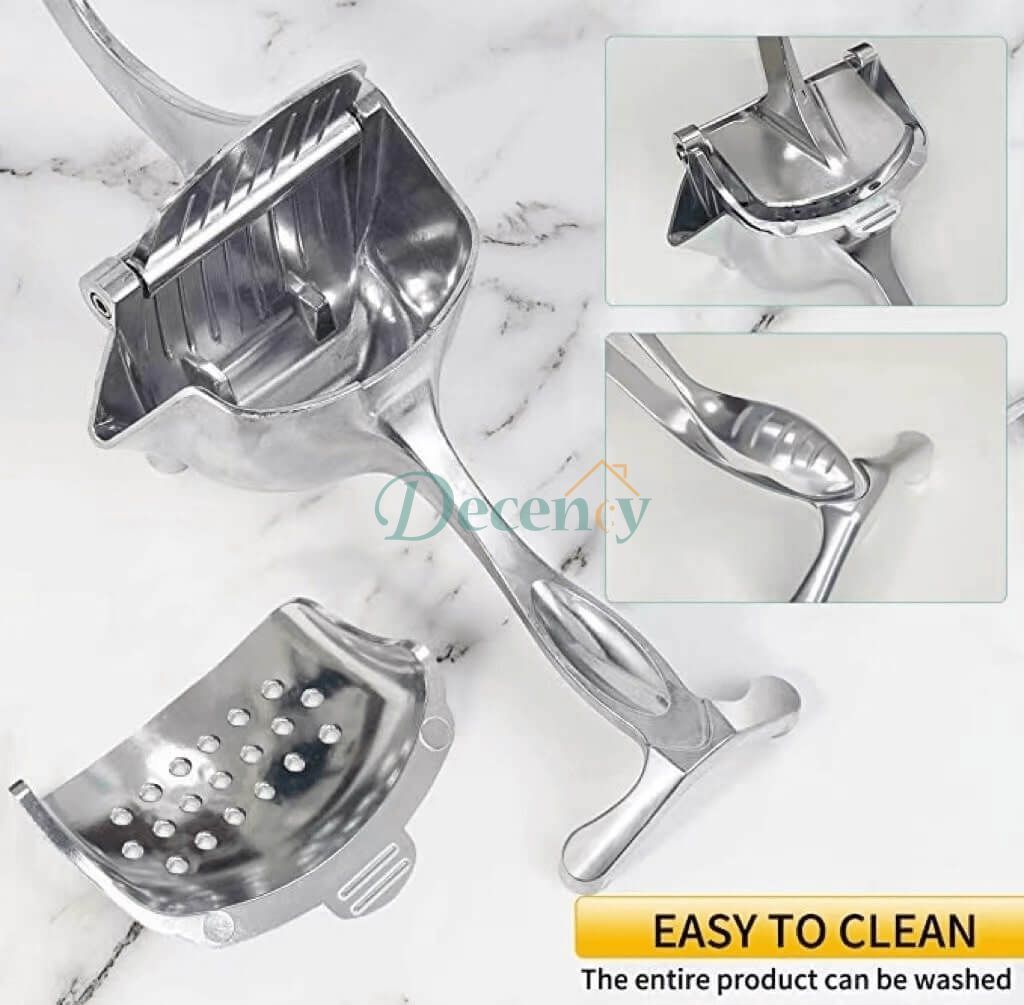 STAINLESS STEEL MANUAL FRUIT JUICER / SQUEEZER - Decency