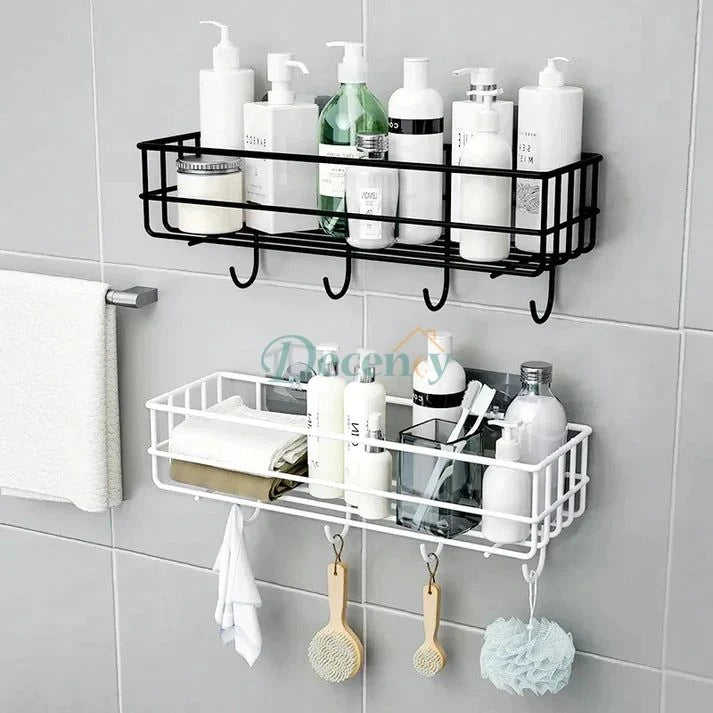 Rectangle Metal Stand With Hooks - Decency
