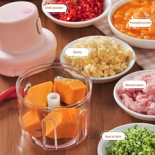 WIRELESS MINI ELECTRIC FOOD CHOPPER - Decency