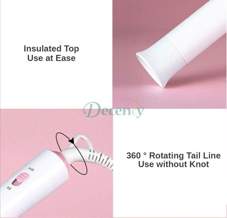 360° Rotating Hair Styling Roller Auto Wavy Iron - Decency