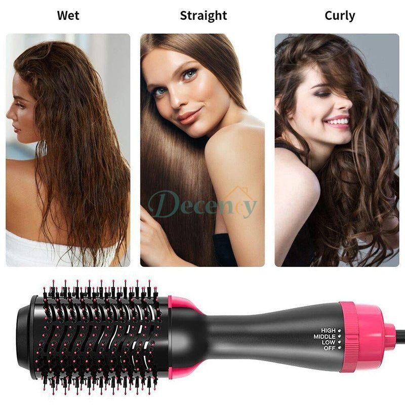 One Step Hot Air Brush (Dryer + Styler) - Decency