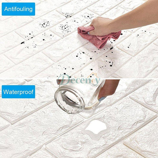 3d Fomic Water Proof Brick Sheet - Decency