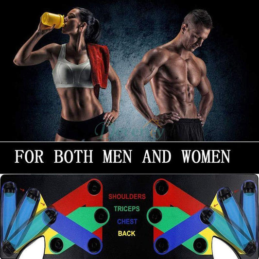9 in 1 Push Up Rack Board For Men Women - Decency