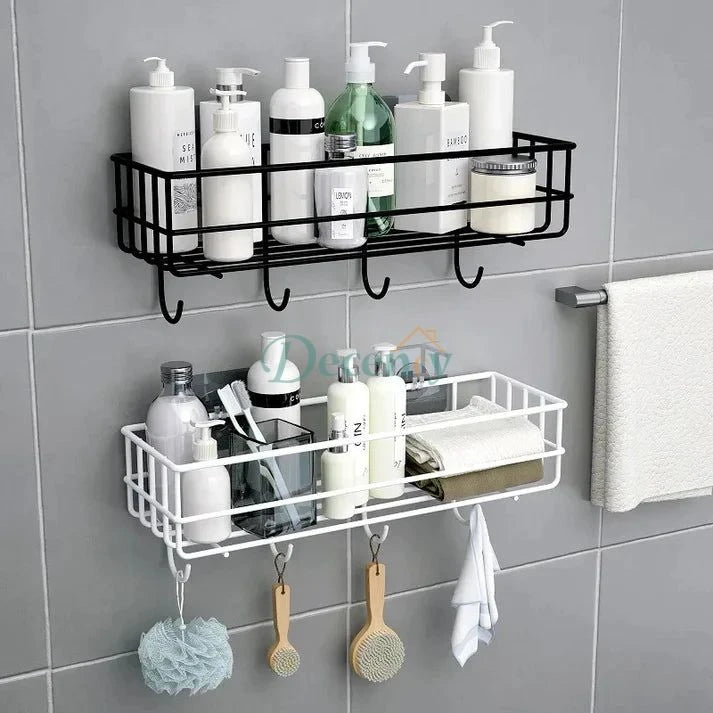 Rectangle Metal Stand With Hooks - Decency