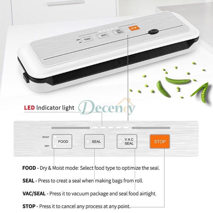 Vaccum Sealer Pakaging Machine For Food Storage - Decency
