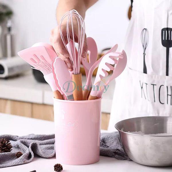 12 Pcs Silicone Kitchenware Cooking Utensils Set - Decency