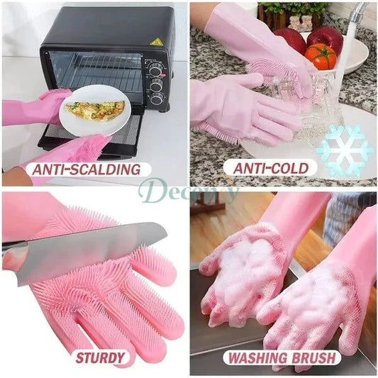 Silicone Dish Washing Gloves - Decency