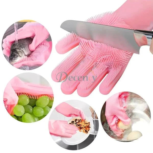Silicone Dish Washing Gloves - Decency