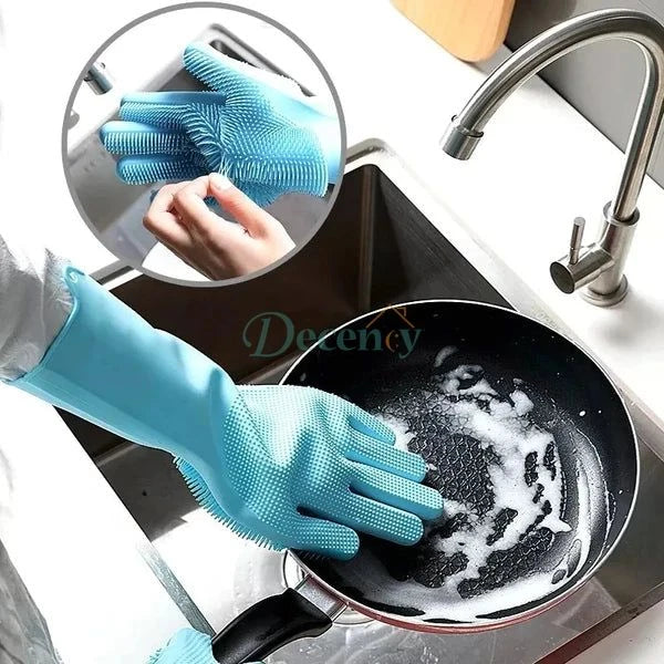 Silicone Dish Washing Gloves - Decency