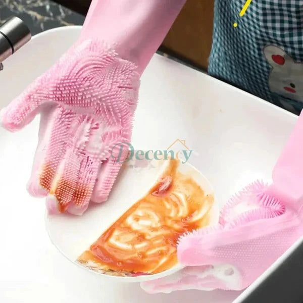 Silicone Dish Washing Gloves - Decency