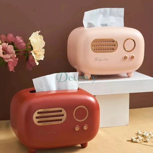 Radio Style Tissue Box - Decency