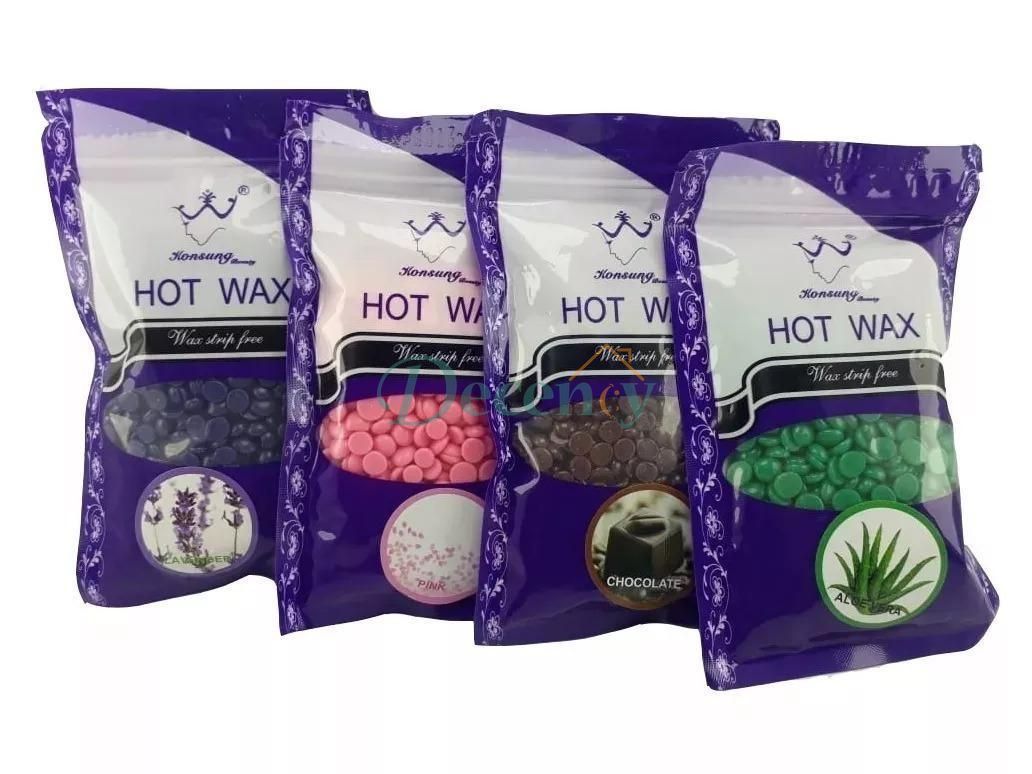 Konsung Hard Hot Wax Beans 100g - Decency
