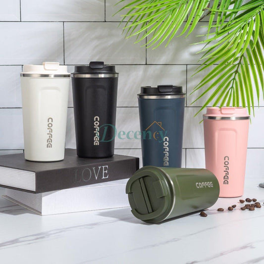 500ML Heat Preservation Coffee Mug - Decency