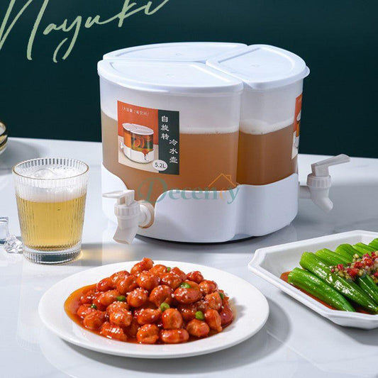 360° Rotating 3 Grids Water Dispenser - Decency