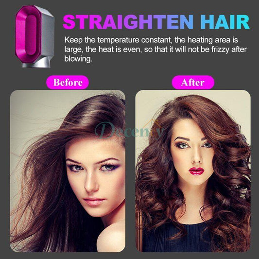 5 In 1 Hair Dryer Styler Air Wrap Brush Professional Electric Hot Air Brush Styling Tool - Decency