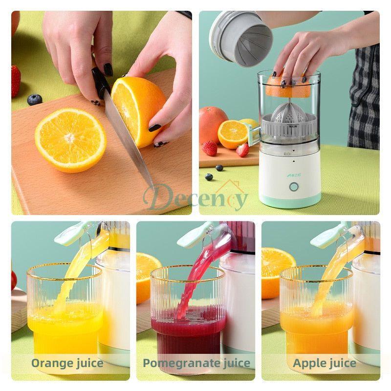 New Multi-Functional Wireless Portable Squeezer Juicer - Decency