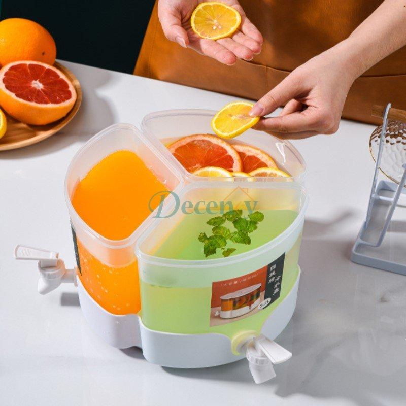 360° Rotating 3 Grids Water Dispenser - Decency