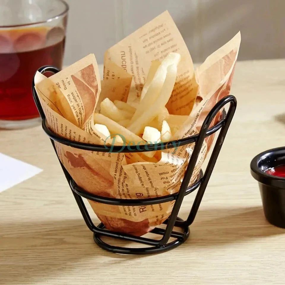 Snack Buckets & Restaurant Style Serving Platter - Decency