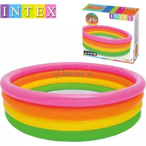 Intex Sunset Glow Inflatable Baby Pool - Decency