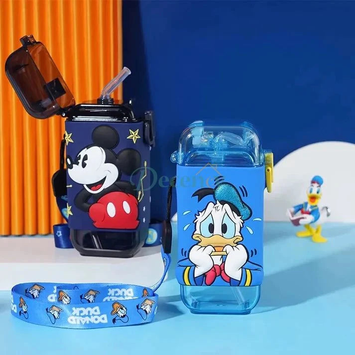 Square Shaped Disney Classic Water Bottle - Decency